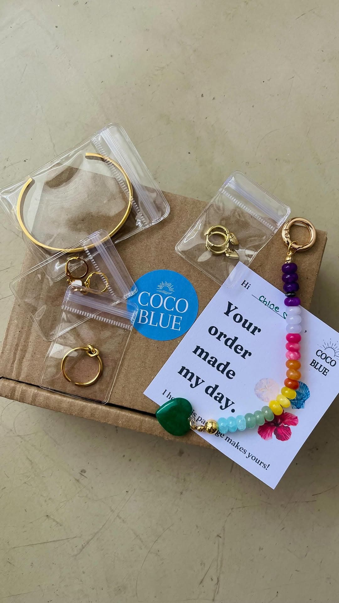 Coco Blue styled in a soft lifestyle setting